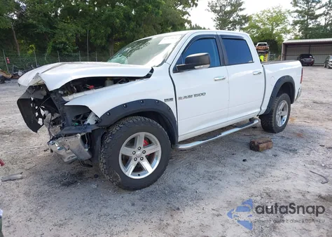 2012 Ram 1500 Slt from USA, damaged, VIN 1C6RD7LT0CS241177